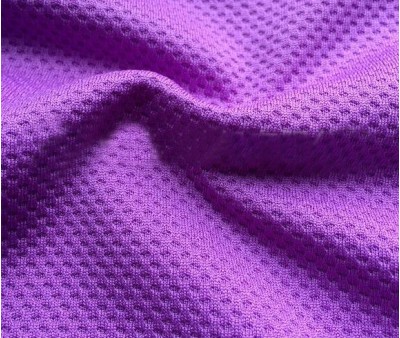 SZ  100%冰涼感蜂巢提花網布 45度照